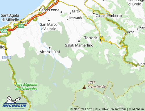 MICHELIN Pado map - ViaMichelin