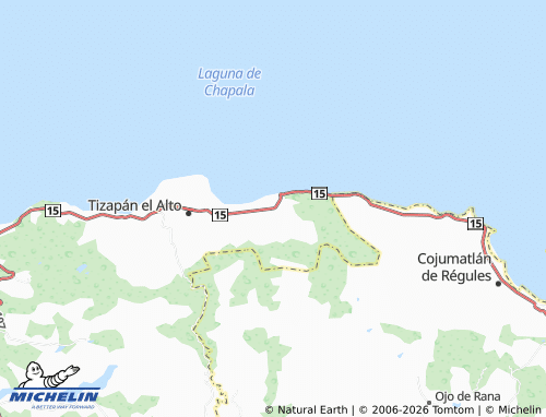Mappa MICHELIN Modelo Emiliano Zapata - ViaMichelin