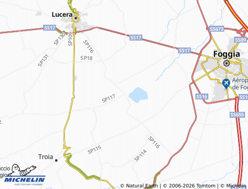 MICHELIN Borgo San Giusto map - ViaMichelin