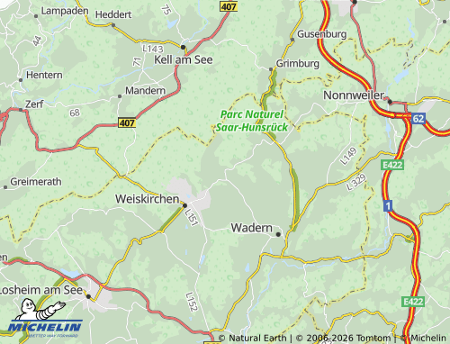 MICHELIN Steinberg map - ViaMichelin