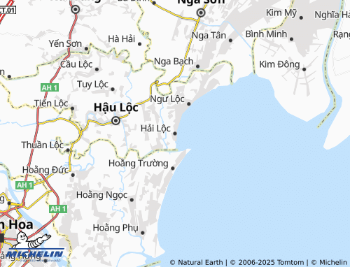 MICHELIN Hải Lộc map - ViaMichelin