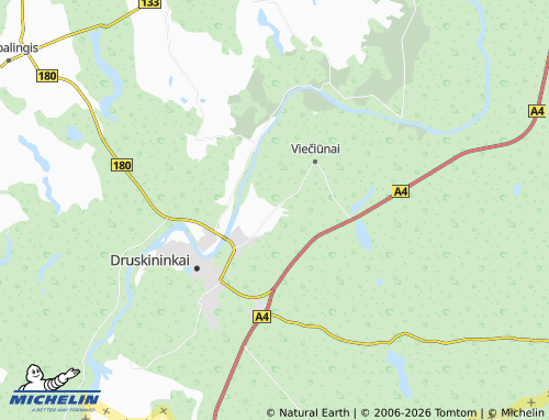Mappa MICHELIN Neravai - ViaMichelin