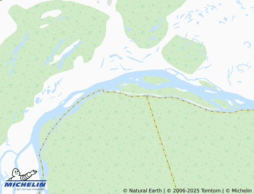 MICHELIN Lesnaya Polyana ST map - ViaMichelin