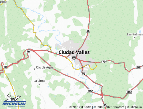 MICHELIN Cuauhtémoc map - ViaMichelin