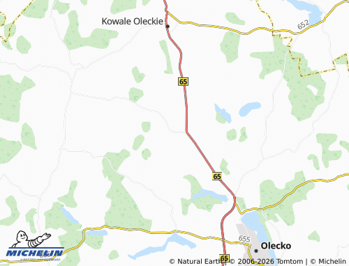 MICHELIN Stożne map - ViaMichelin