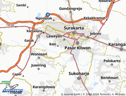 Mapa MICHELIN Manang - ViaMichelin