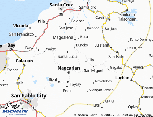 MICHELIN Calumpang map - ViaMichelin