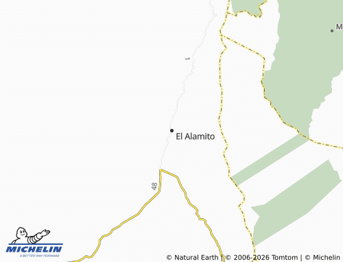 MICHELIN-Landkarte El Alamito - ViaMichelin