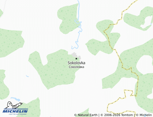 MICHELIN-Landkarte Sokolovka - ViaMichelin