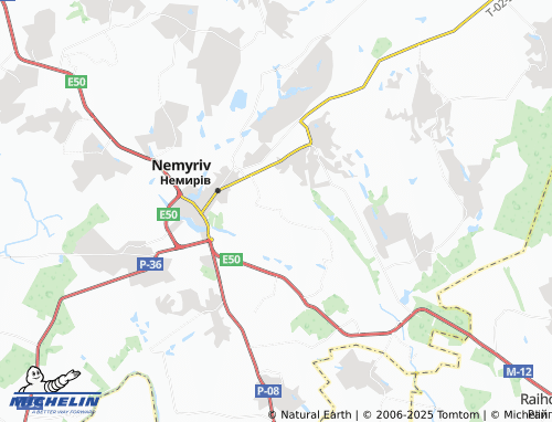 MICHELIN Selevyntsi map - ViaMichelin