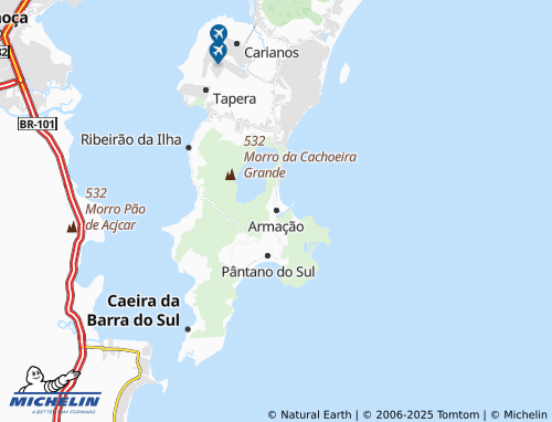 MICHELIN Armação map - ViaMichelin