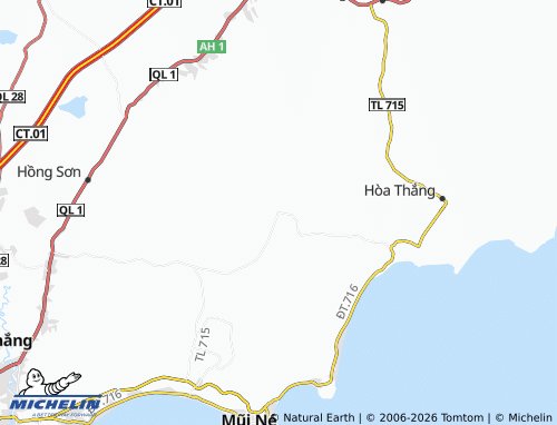 Mapa MICHELIN Hồng Phong - ViaMichelin