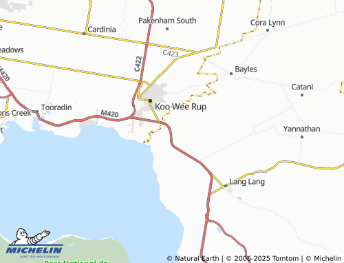 MICHELIN Monomeith map - ViaMichelin