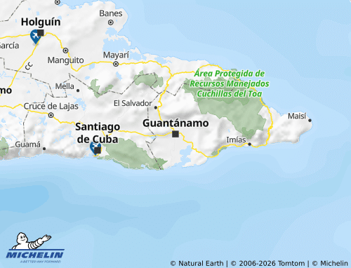Carte MICHELIN Guantánamo - ViaMichelin