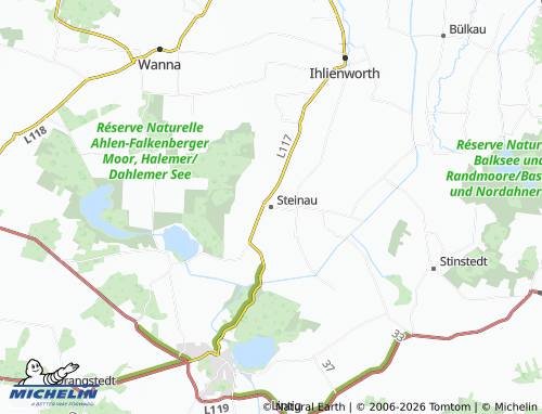 MICHELIN Steinau map - ViaMichelin