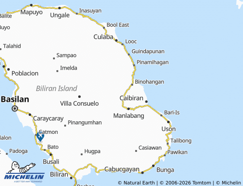 MICHELIN Kawayanon map - ViaMichelin