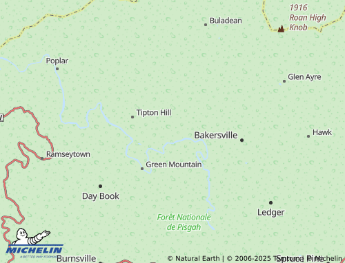 MICHELIN Red Hill map - ViaMichelin