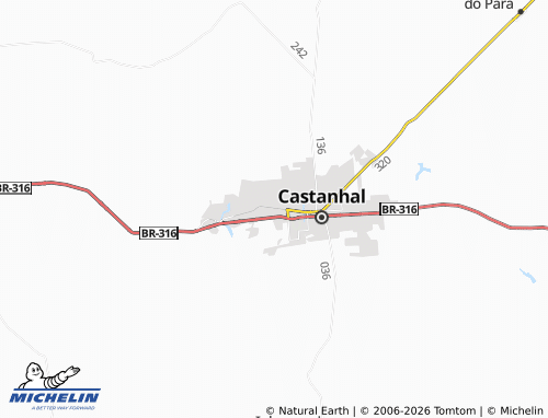 Mapa MICHELIN Bairro Cristo Redentor - ViaMichelin