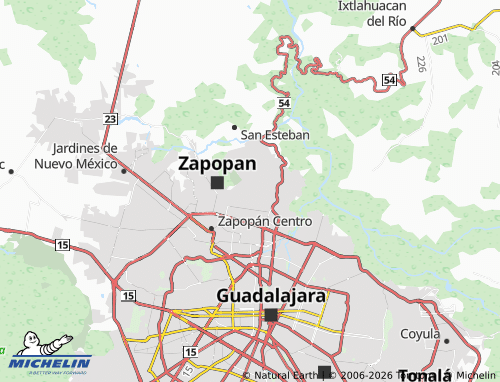 Mappa MICHELIN Nuevo Vergel - ViaMichelin