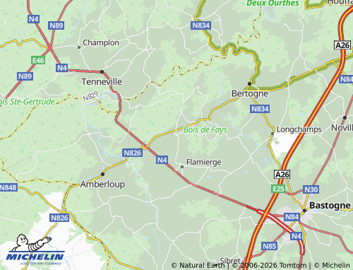Mappa MICHELIN Troismont - ViaMichelin