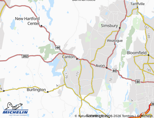 Mappa MICHELIN Canton - ViaMichelin