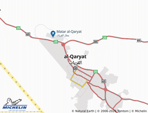 Mapa MICHELIN al-Manar - ViaMichelin