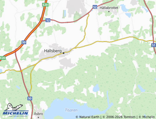 MICHELIN Samsala map - ViaMichelin