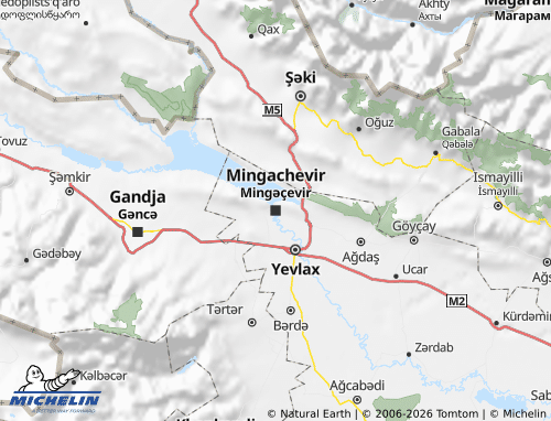 MICHELIN Aran map - ViaMichelin