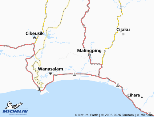 Mapa MICHELIN Cipeucang - ViaMichelin