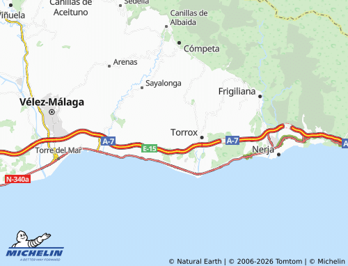 MICHELIN Manzano map - ViaMichelin