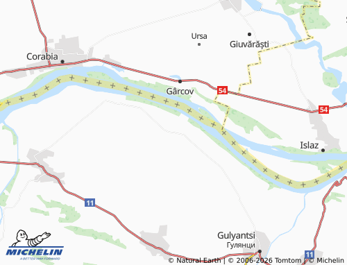 Mappa MICHELIN Dabovan - ViaMichelin