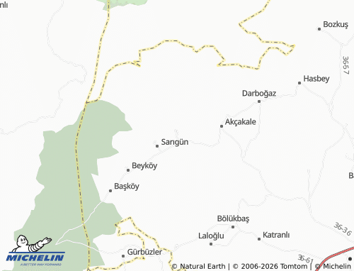 Mappa MICHELIN Karakale - ViaMichelin