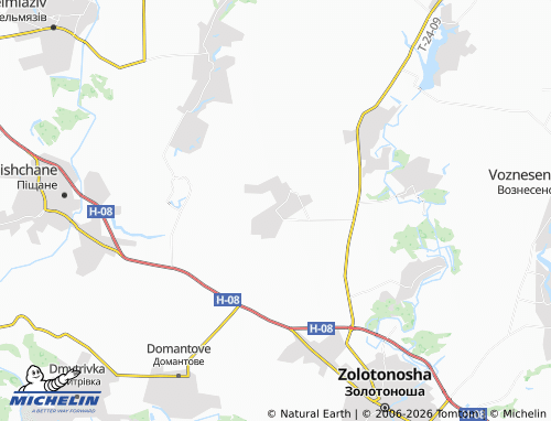 Mapa MICHELIN Podilske - ViaMichelin