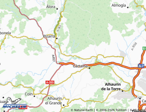 MICHELIN-Landkarte Aljaima - ViaMichelin