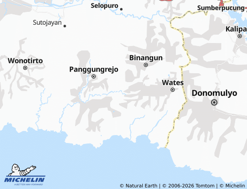Carte MICHELIN Purworejo - ViaMichelin