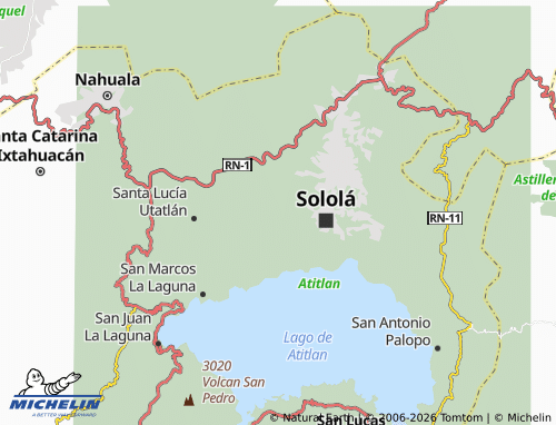Mappa MICHELIN San José Chacaya - ViaMichelin