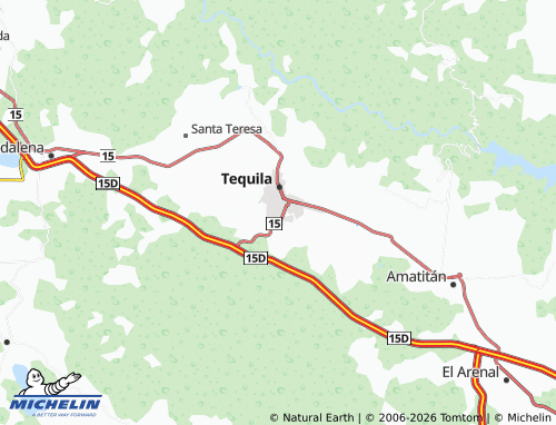 Mappa MICHELIN Texcalame - ViaMichelin