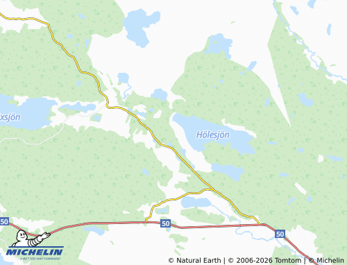 MICHELIN Västra Höle map - ViaMichelin