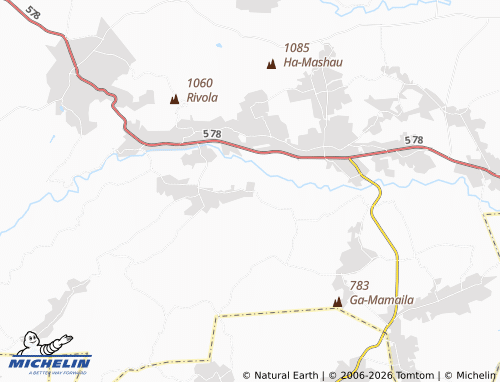 MICHELIN-Landkarte HaMashamba 1 - ViaMichelin