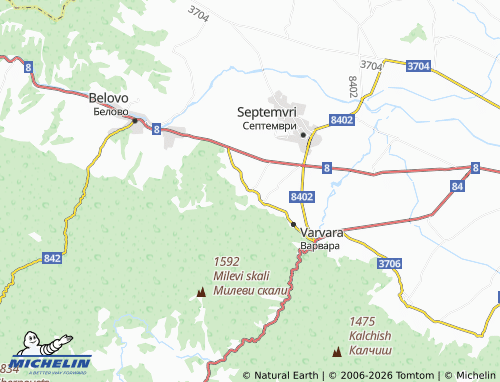 Mappa MICHELIN Semchinovo - ViaMichelin