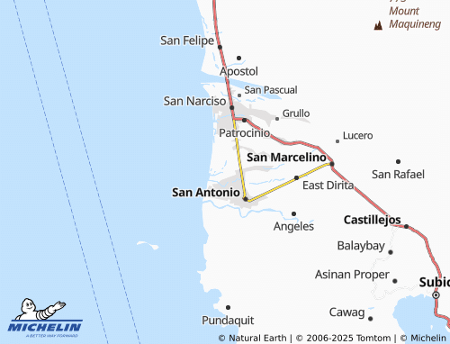 MICHELIN West Dirita map - ViaMichelin