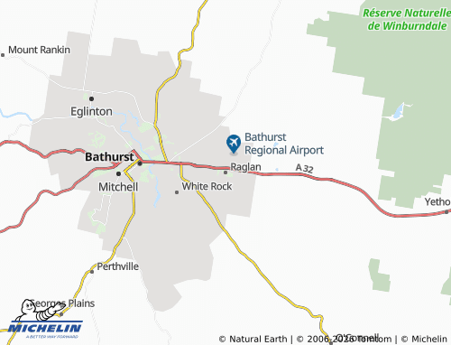 Mapa MICHELIN Raglan - ViaMichelin