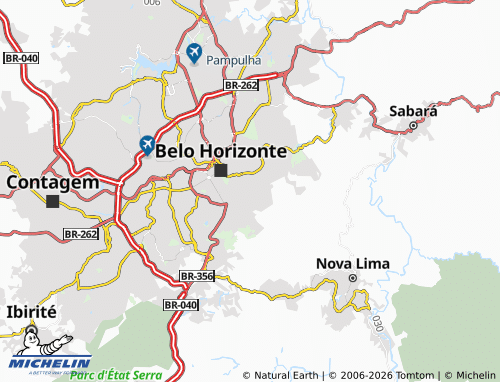 Mappa MICHELIN Nossa Senhora da Aparecida - ViaMichelin