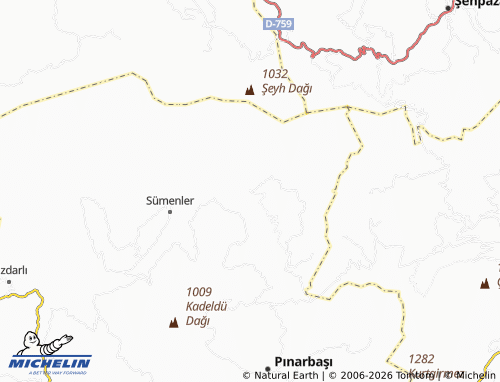 MICHELIN Kerte map - ViaMichelin