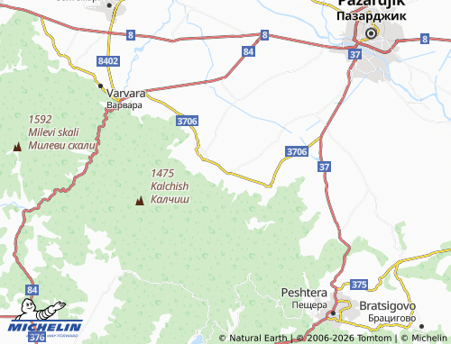 Carte MICHELIN Tsrancha - ViaMichelin