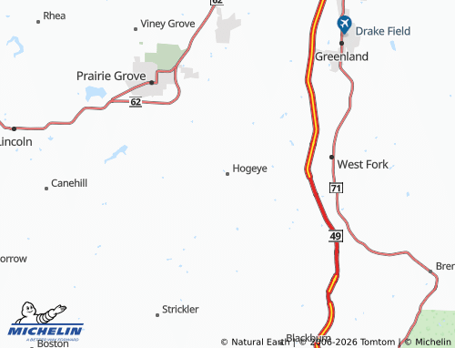 Mappa MICHELIN Hogeye - ViaMichelin