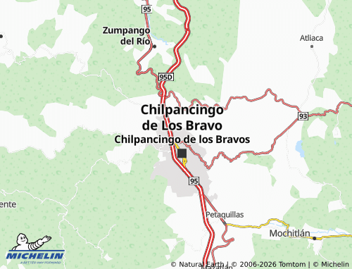 Mappa MICHELIN Colonia San José - ViaMichelin
