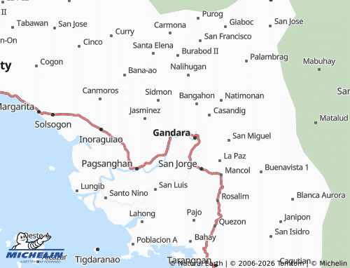 Mappa MICHELIN Tagnao - ViaMichelin