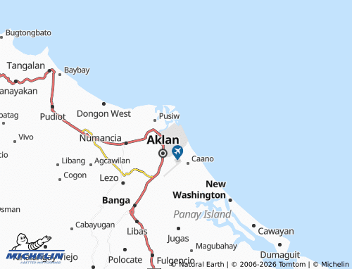 MICHELIN Buswang New map - ViaMichelin
