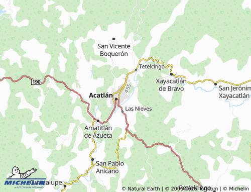 Mapa MICHELIN Siglo XXI - ViaMichelin